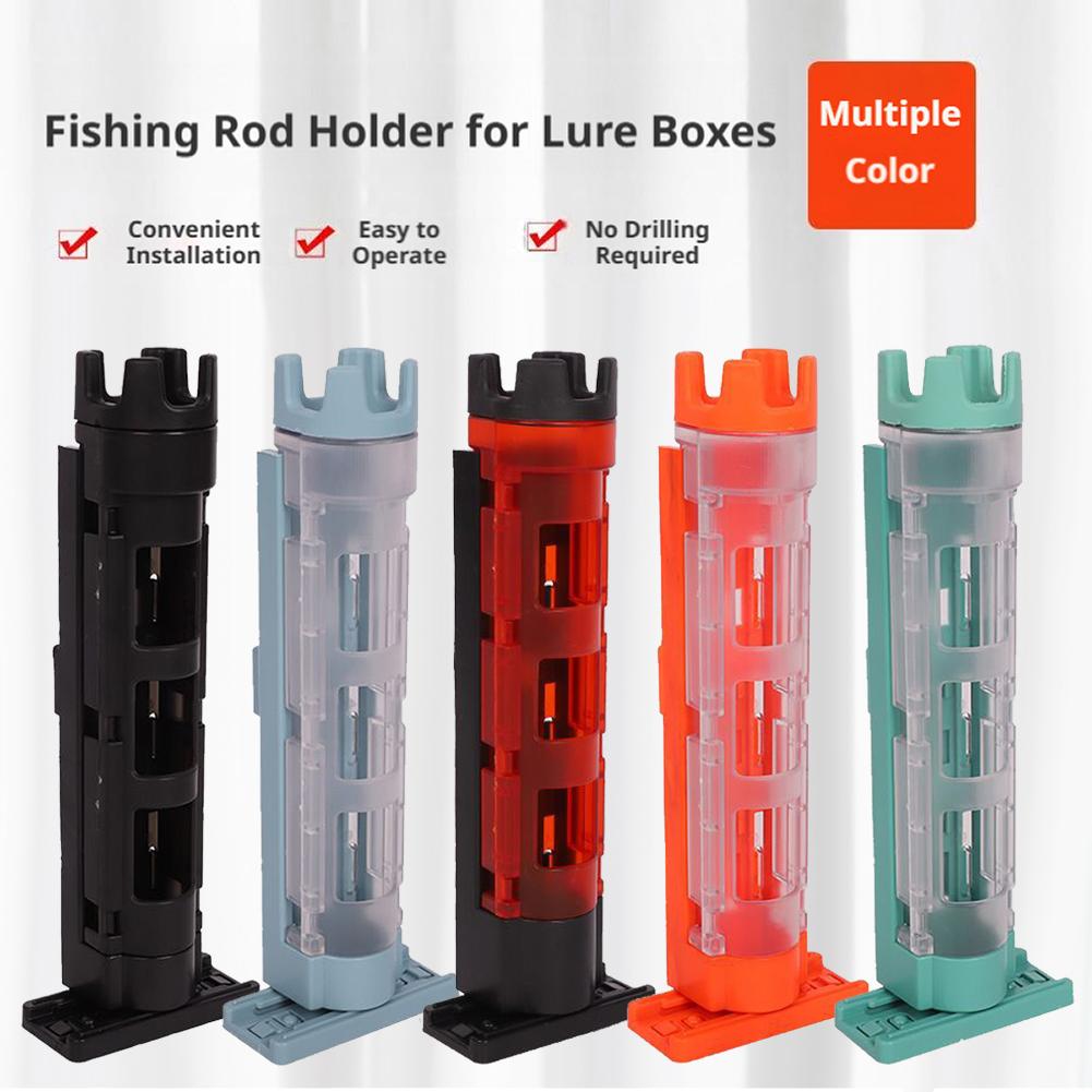 Fishing Kayak Crate - Hengelstandaard, afneembare hengelhouder, ABS, draagbaar, voor