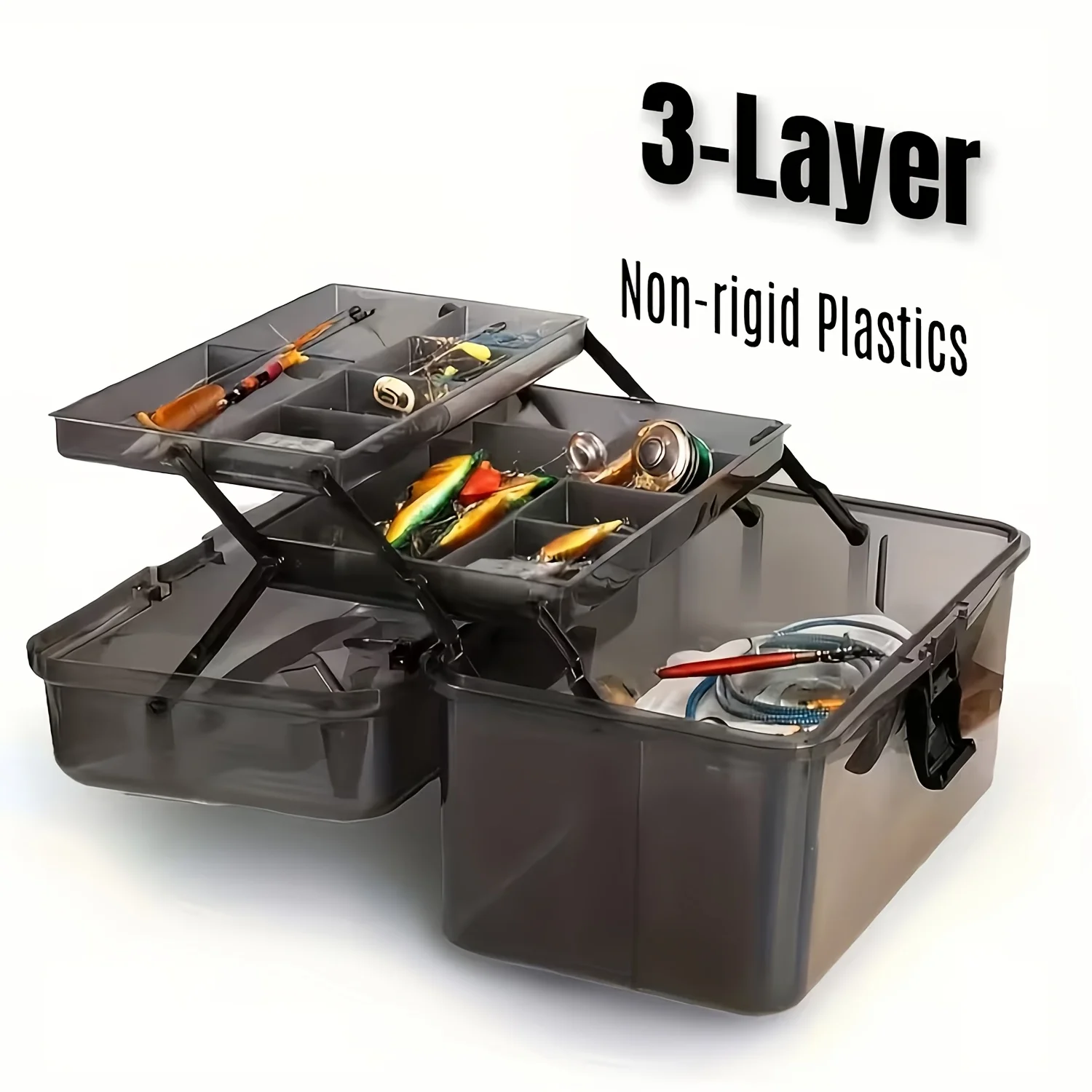Duurzame PE visuitrusting koff - Fishing Kayak Crate recensie en prijs